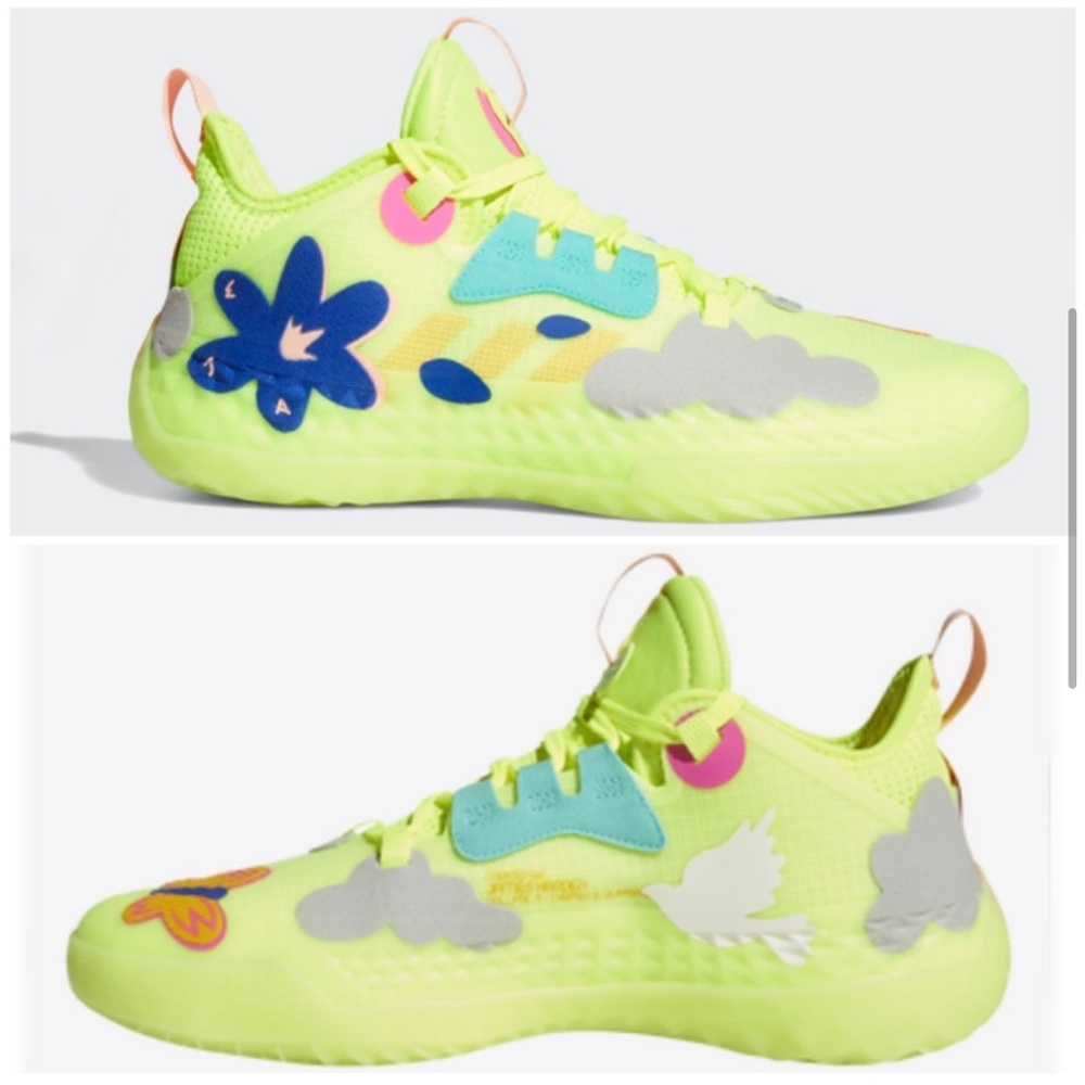 ADIDAS Harden Vol. 5 Futurenatural Sneakers solar yellow